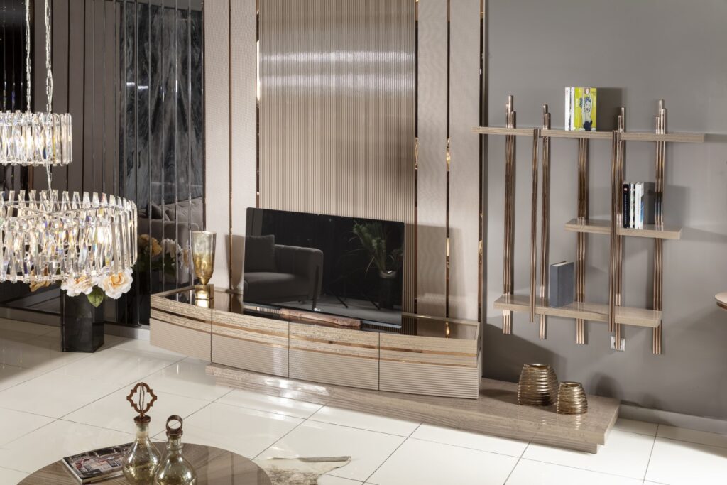 BURGUNDY TV UNIT