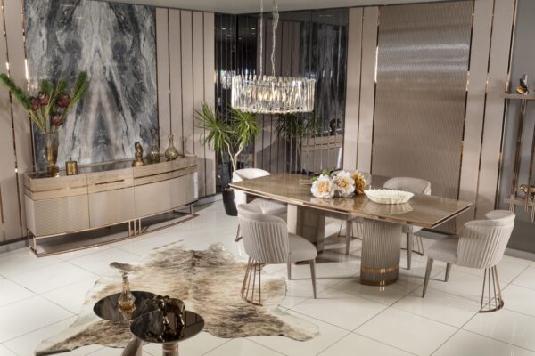 BURGUNDY DINING ROOM