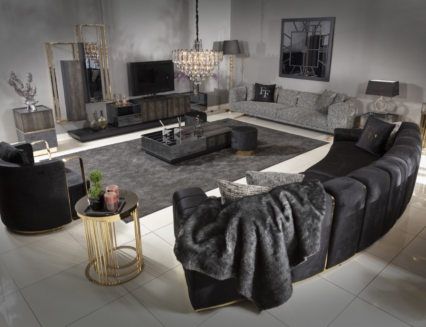 CROCODILE SOFA SET