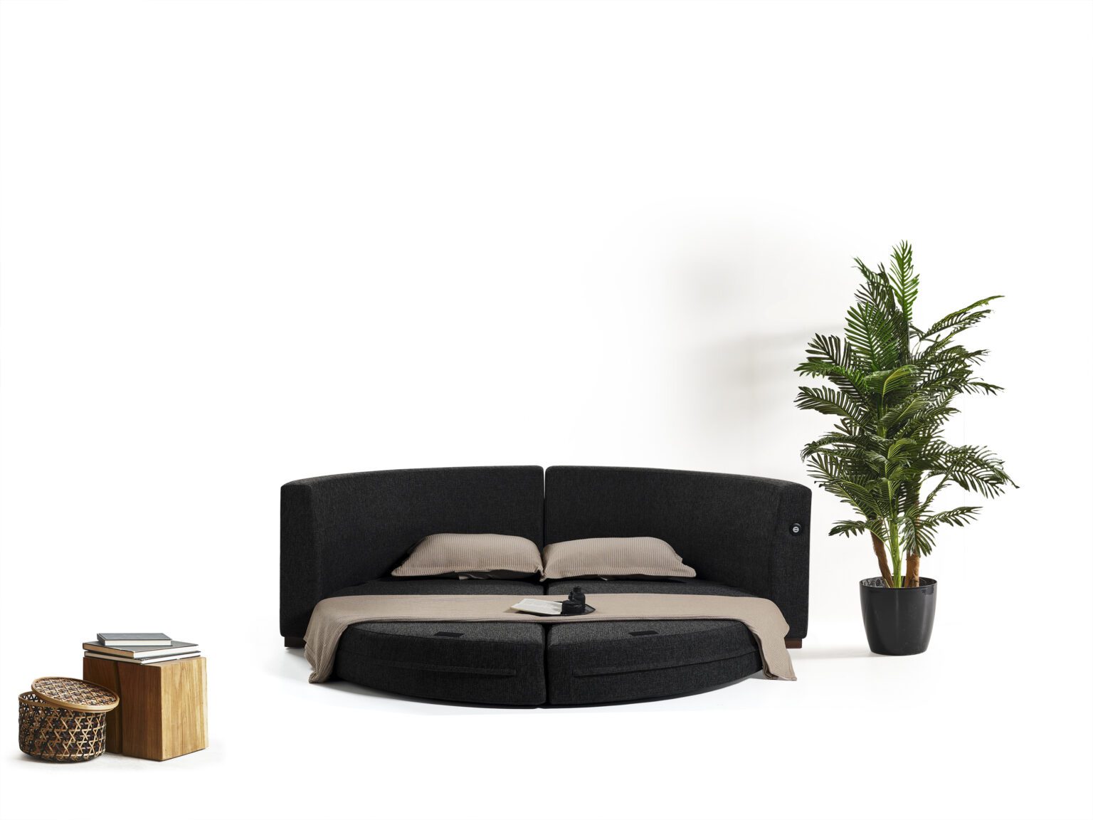 REX BLACK SOFA