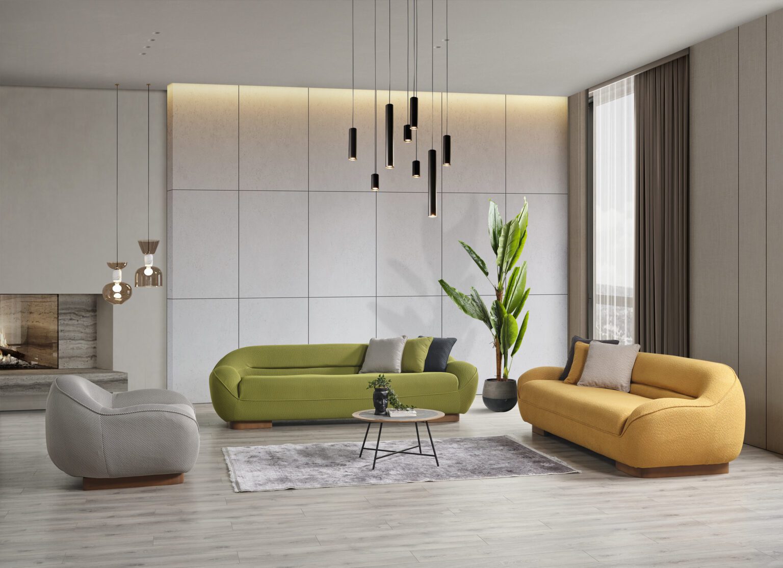 GLENN SOFA SET